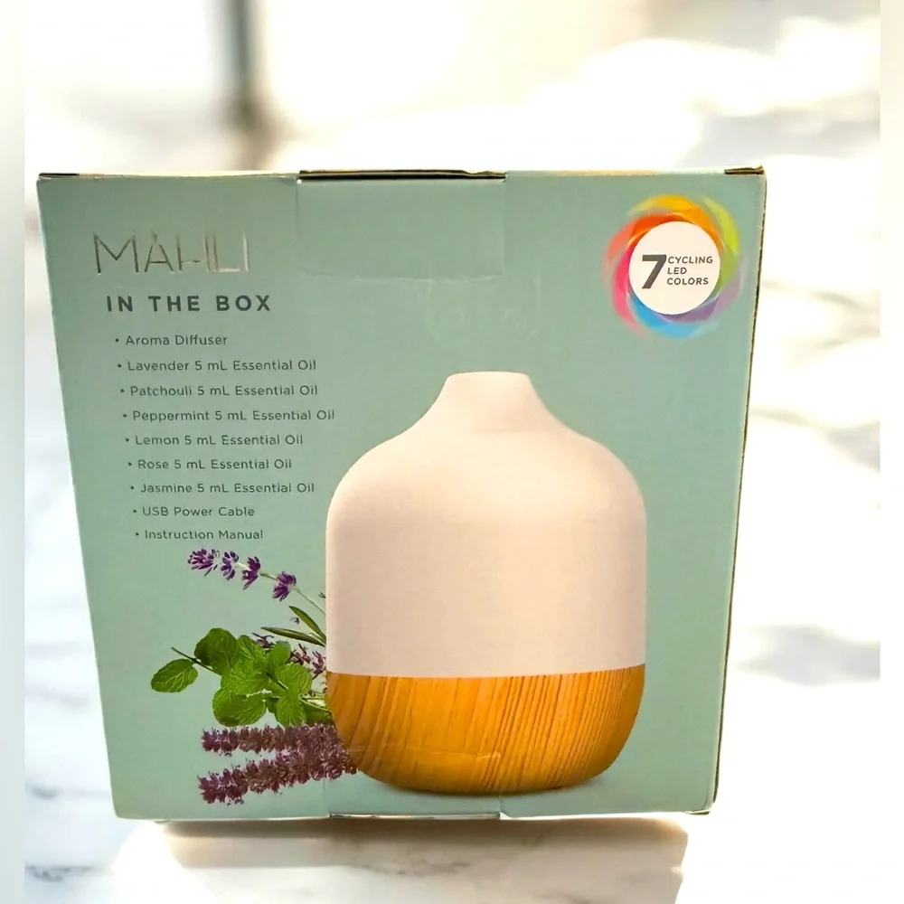 Mahli Enchant Aroma Diffuser with LED Lights